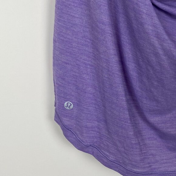 Lululemon Moment To Movement 2-In-1 Tank Light Strappy Purple Lilac, Size 4 - Picture 8 of 11